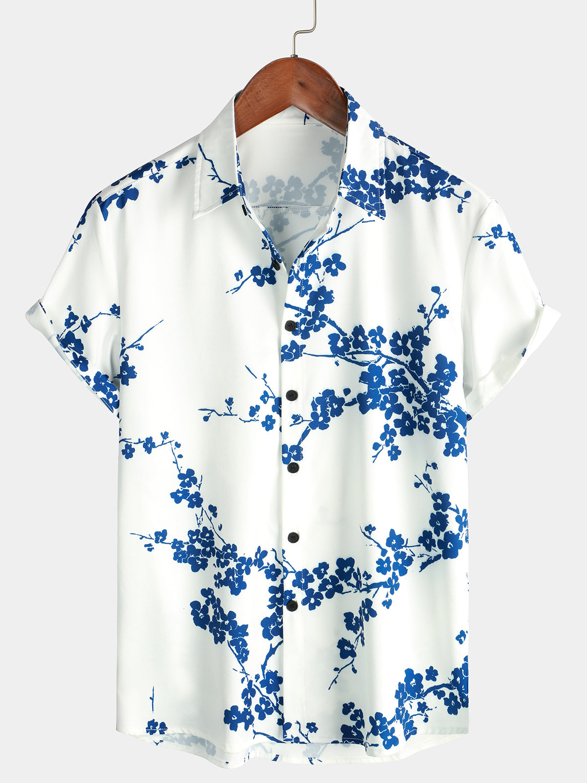 short-sleeve printed shirt